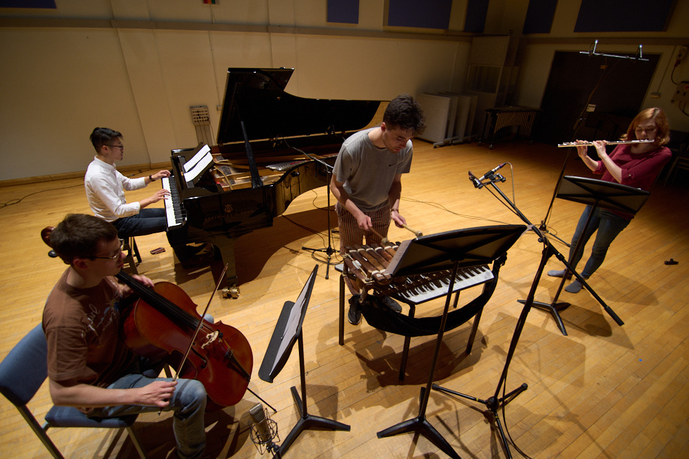 Composition performance in Studio 1