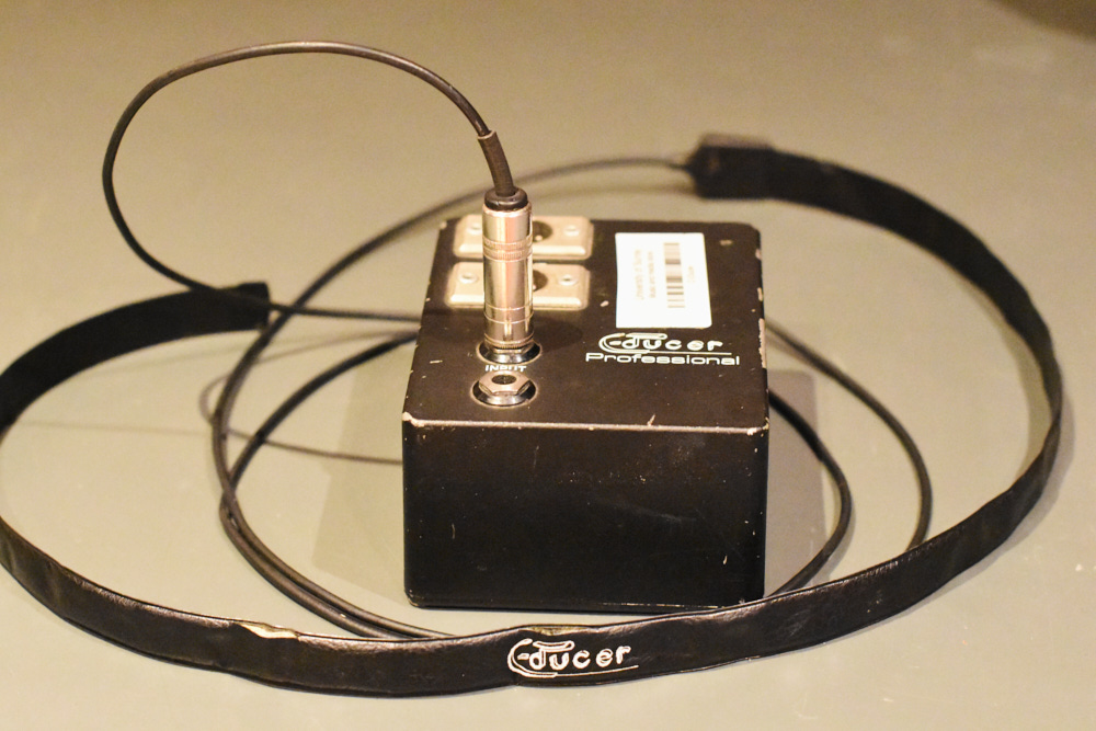 C-ducer contact microphone