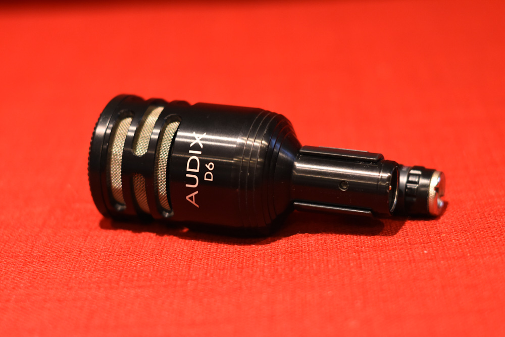 Audix D6 dynamic microphone