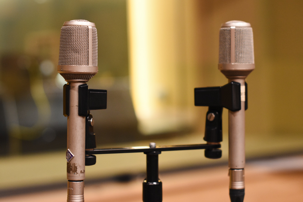 Neumann KM86 microphones